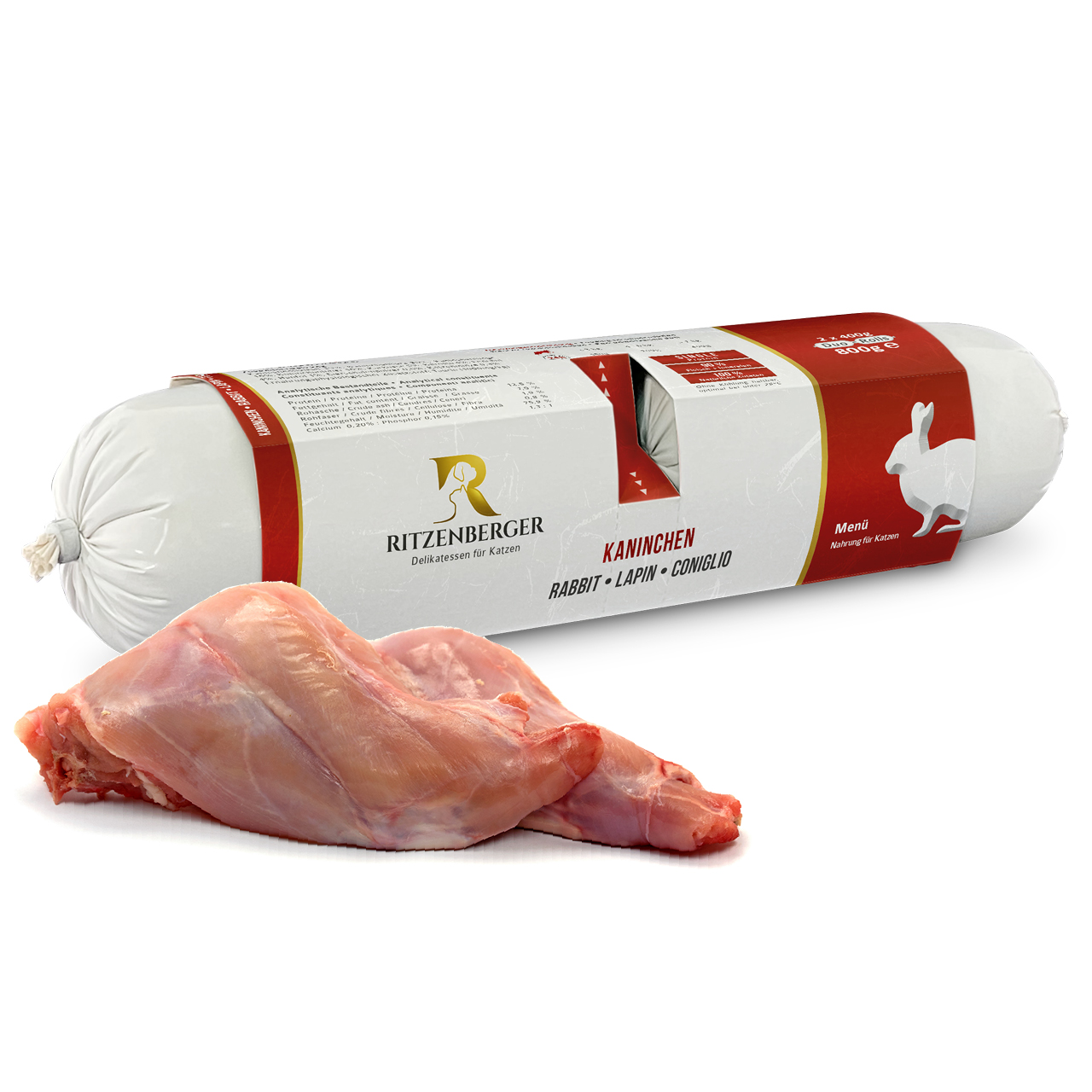 Kaninchen mit Karotte und Fenchel | Duo-Rolls 2x175g