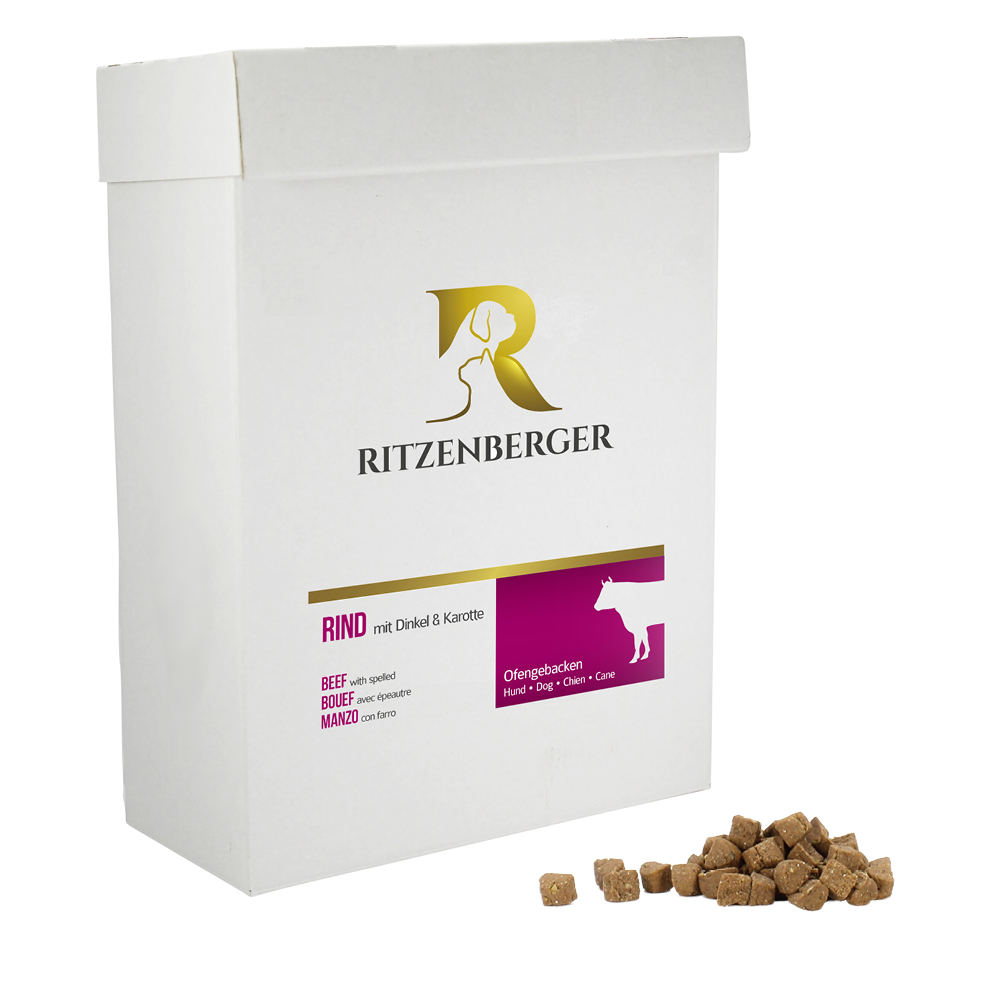 Rind mit Dinkel & Karotte | 6 kg - Box