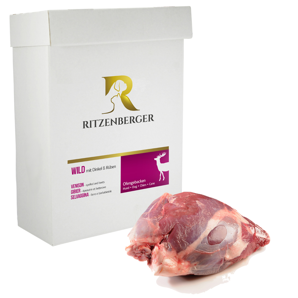 Wild mit Dinkel und Rüben | 6 kg - Box