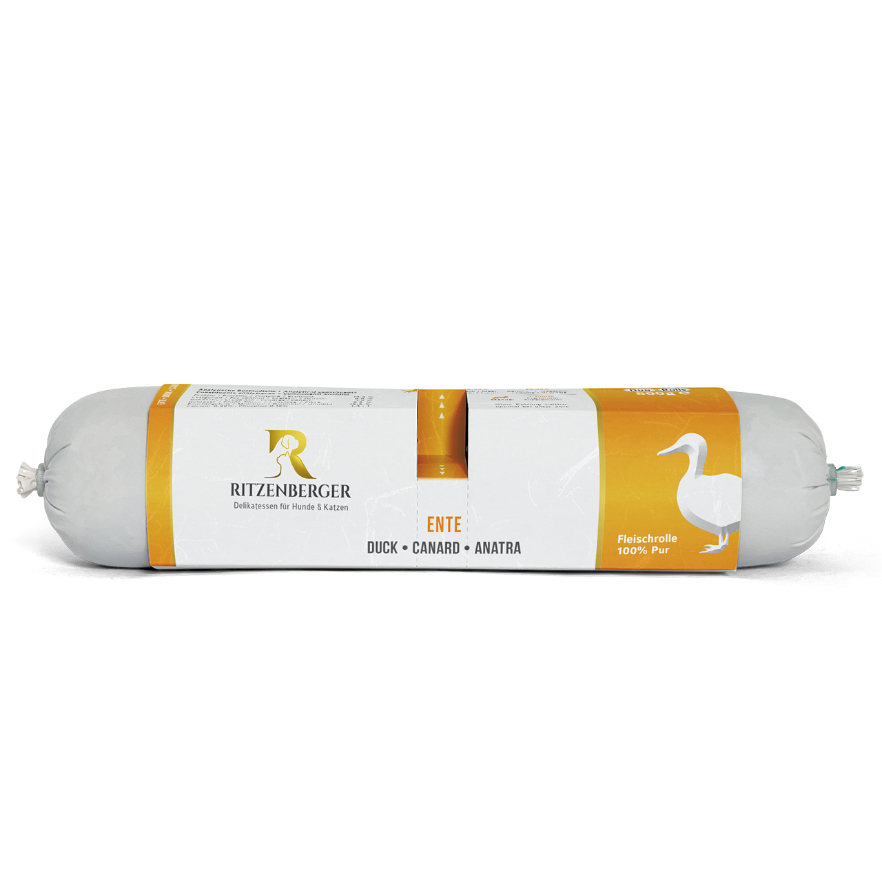 Ente - Pure Fleischrolle | Duo-Rolls 2x400g