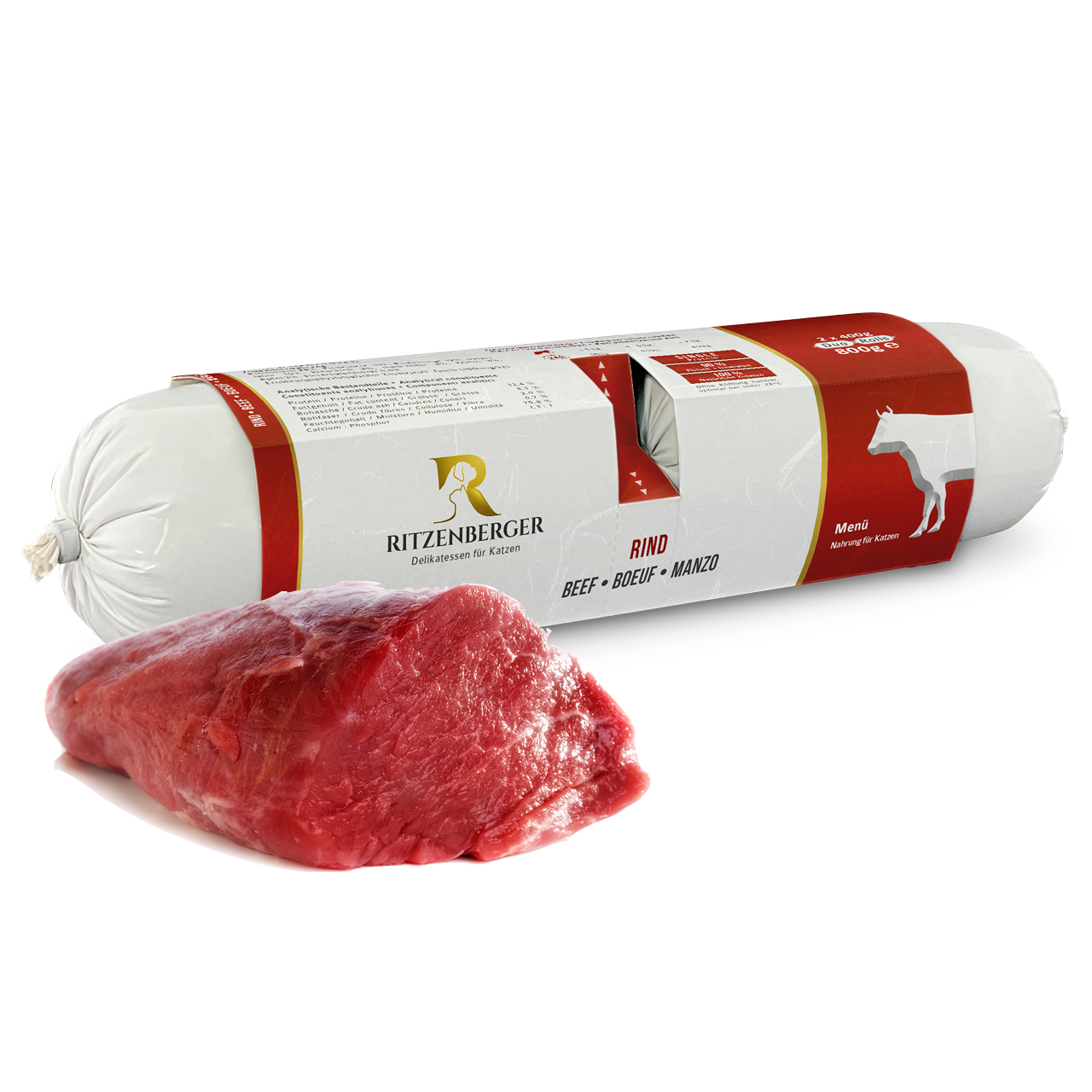 Rind mit Hüttenkäse und Apfel | Duo-Rolls 2x175g