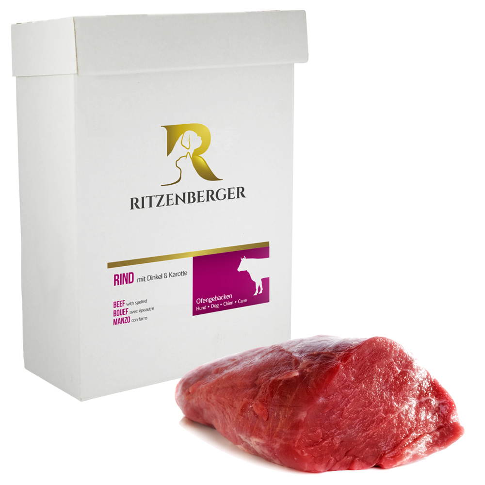 Rind mit Dinkel & Karotte | 6 kg - Box