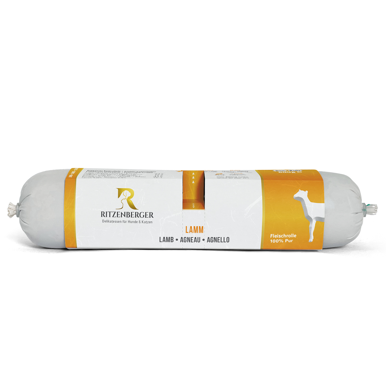 Lamm - Pure Fleischrolle | Duo-Rolls 2x400g
