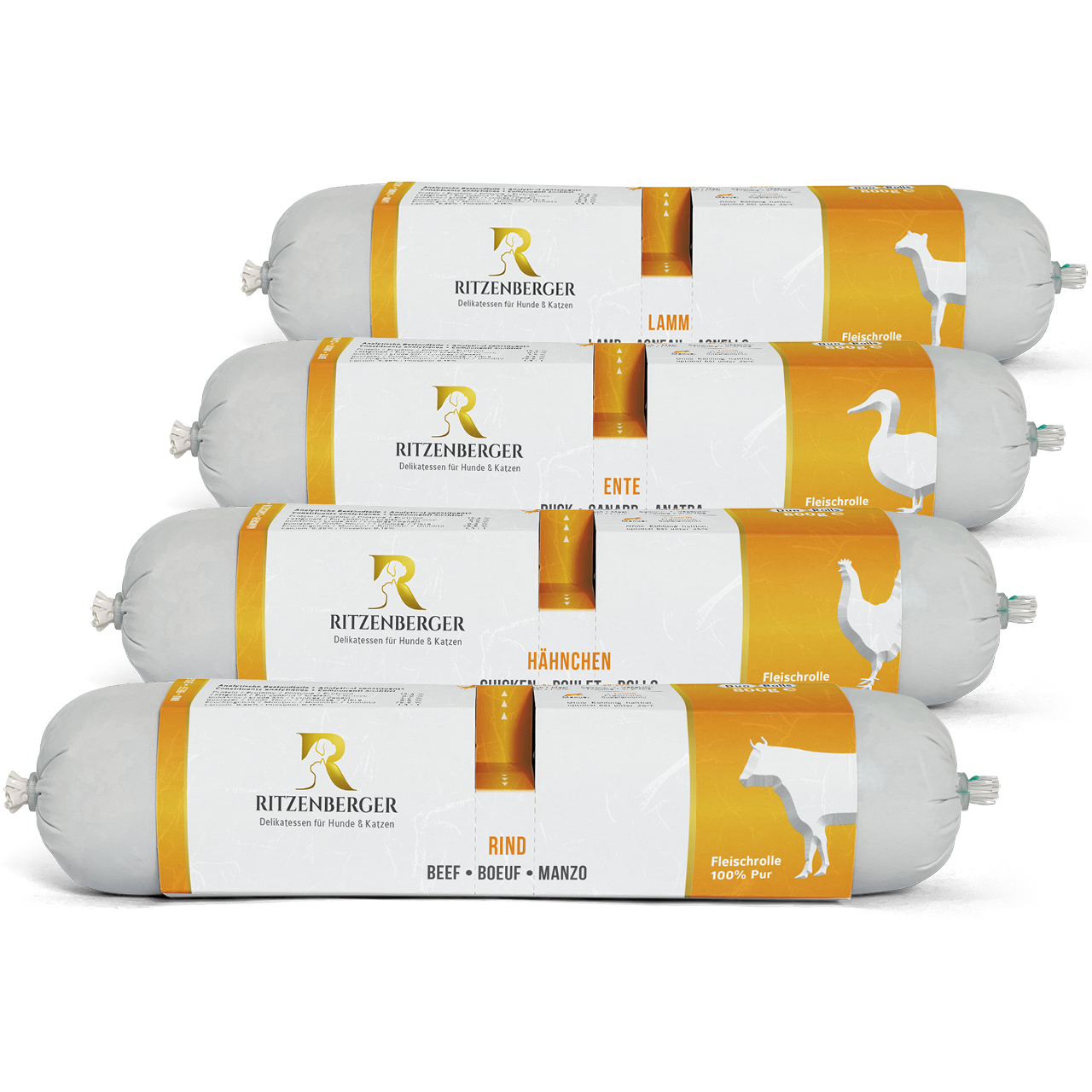 Fleisch - Box #1 | 12x Duo-Rolls 2x400g