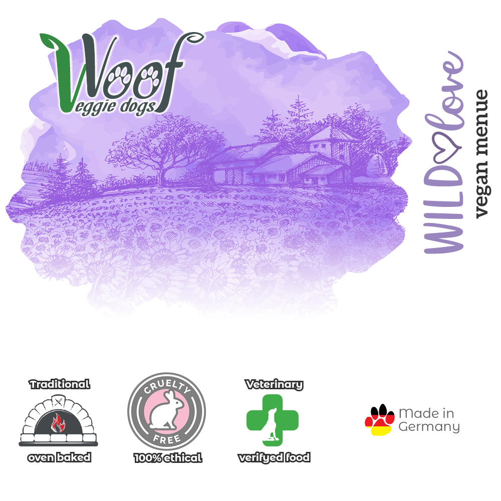WILDlove • veggie Trockenfutter • 1 kg
