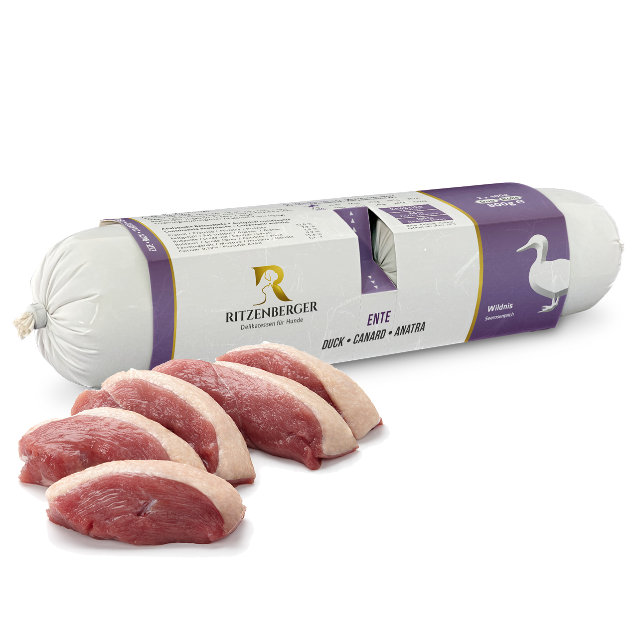 Ente - Seerosenteich | Duo-Rolls 2x400g